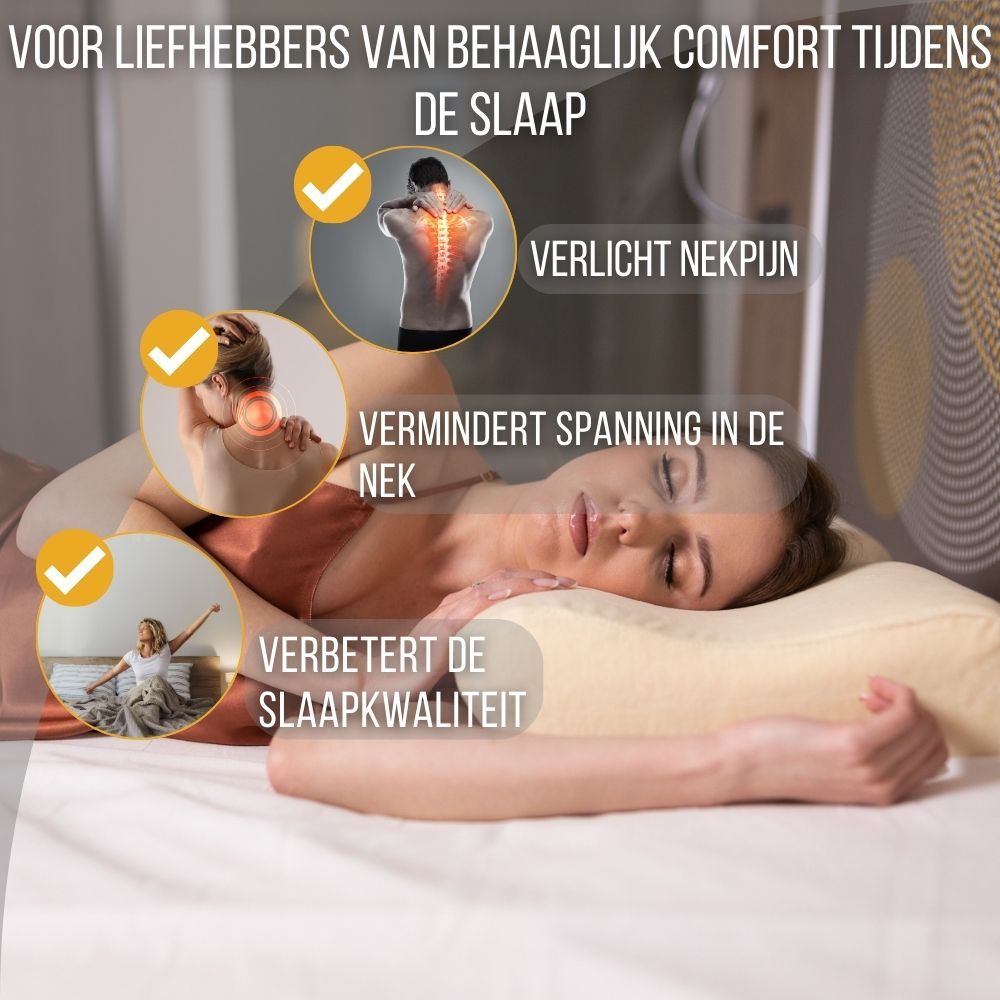INPHYSIO Ergonomisch nekkussen, Memory Foam Confort Plus