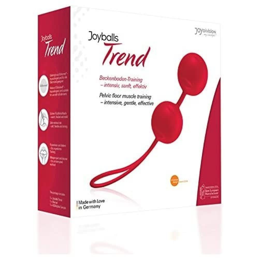 Emballage pour Joyballs® Trend rouge, entraînement du plancher pelvien.