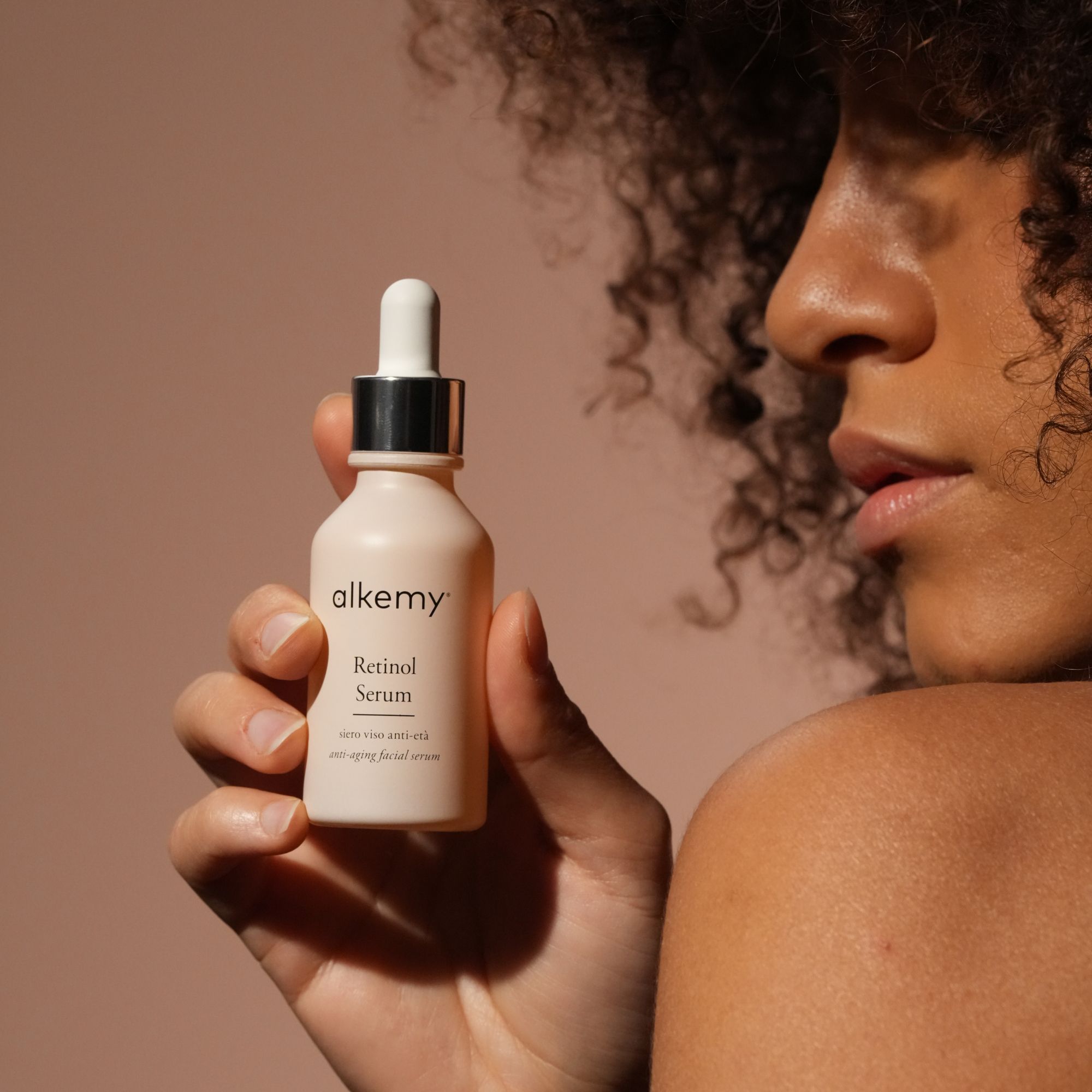 Alkemy Sérum Visage au Rétinol 2 %, Soin Anti-Âge Nuit pour Rides