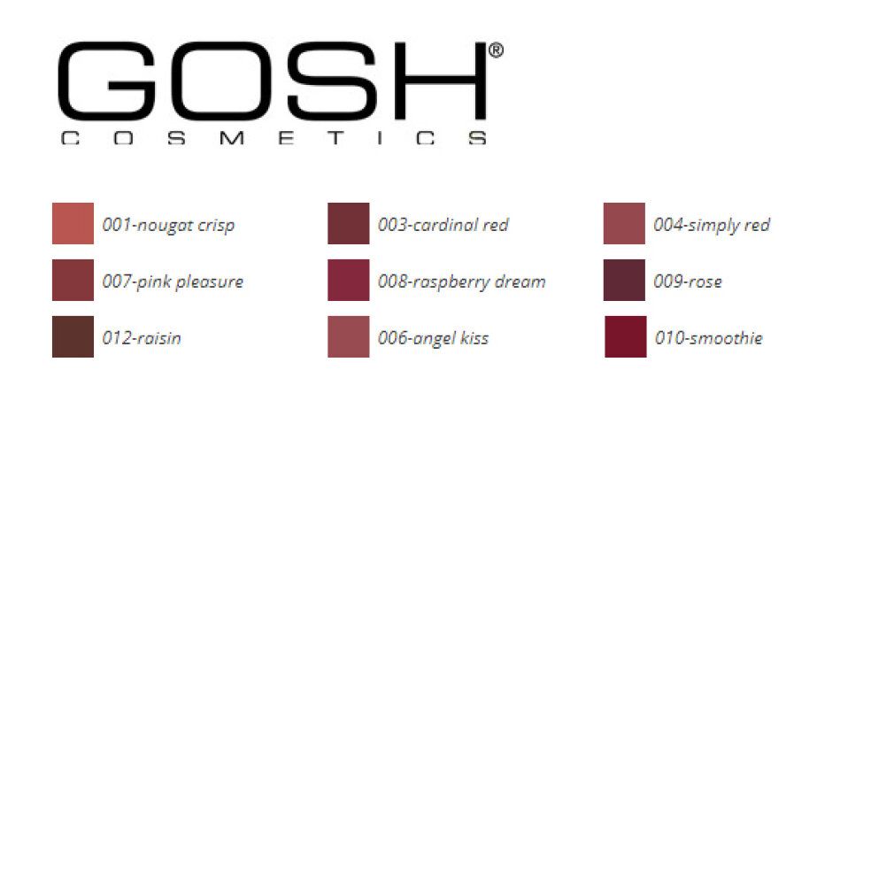 Gosh Velvet Touch Lipliner Waterproof 006 Nougat Kiss
