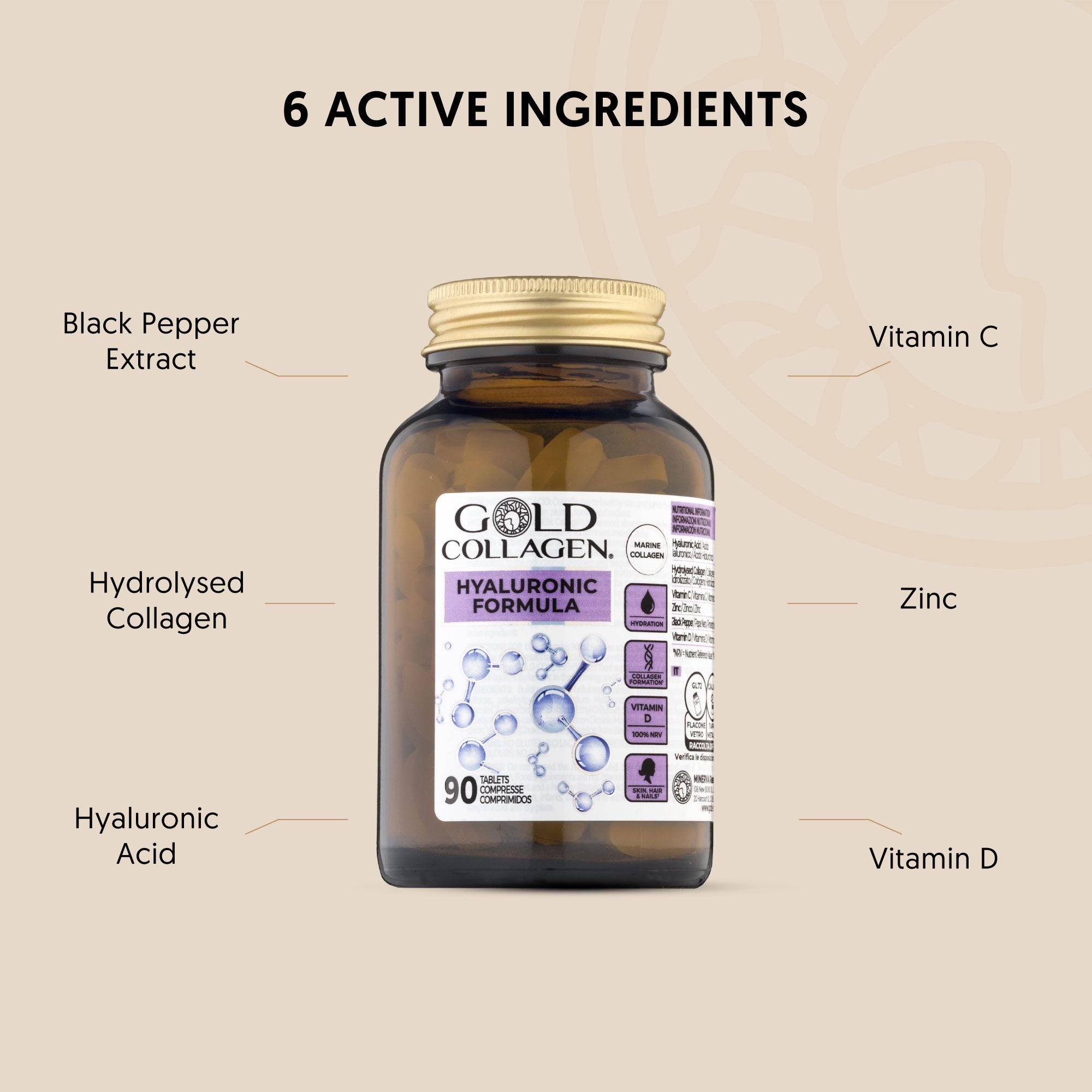 GOLD COLLAGEN HYALURONIC FORMULA