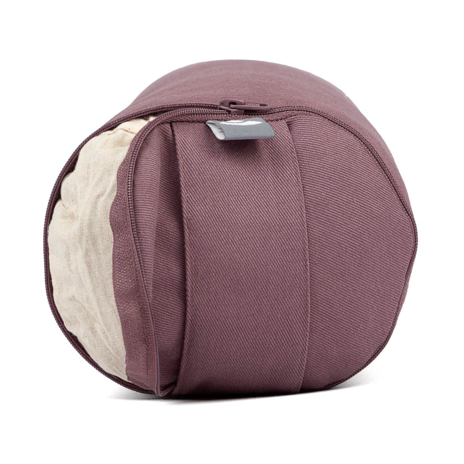 bodhi Mini-mollet de yoga (rond), rouleau pour la nuque, ECO, écales de sarrasin