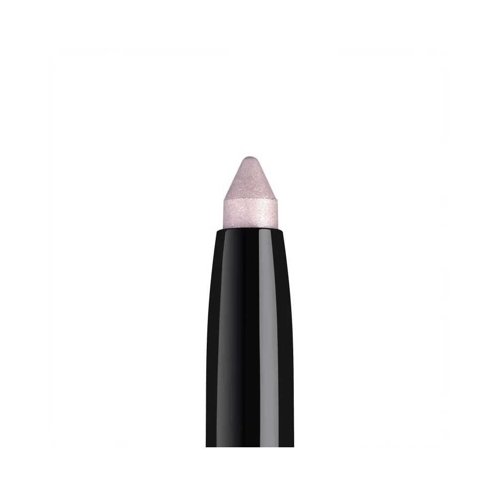 Gros plan sur la pointe d'un Artdeco High Performance Eyeshadow Stylo rose.