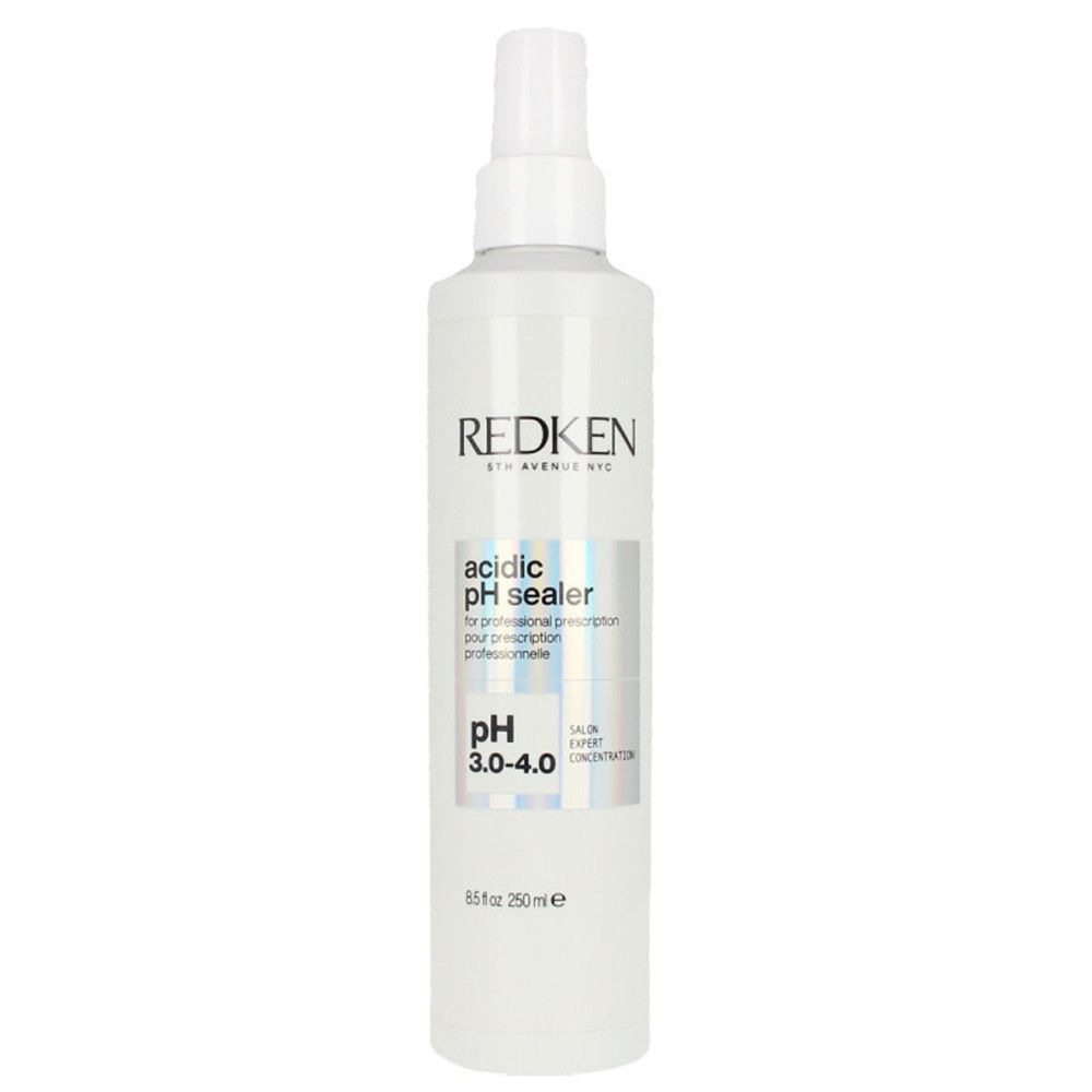 Witte sprayfles REDKEN, acidic pH sealer, pH 3.0-4.0. Met sproeikop. 250ml.