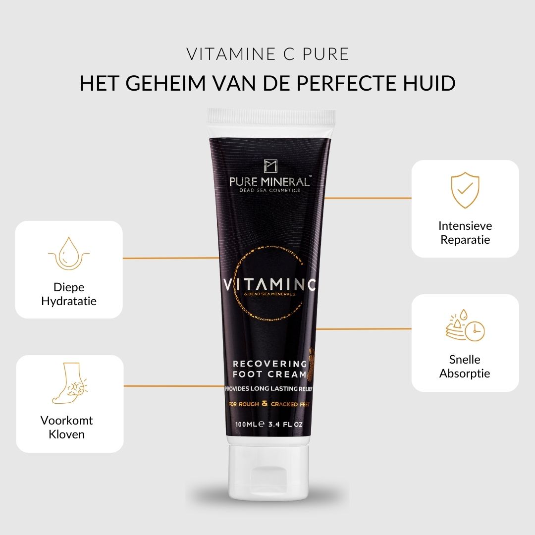 Pure Mineral - Voetcrème Vitamine C