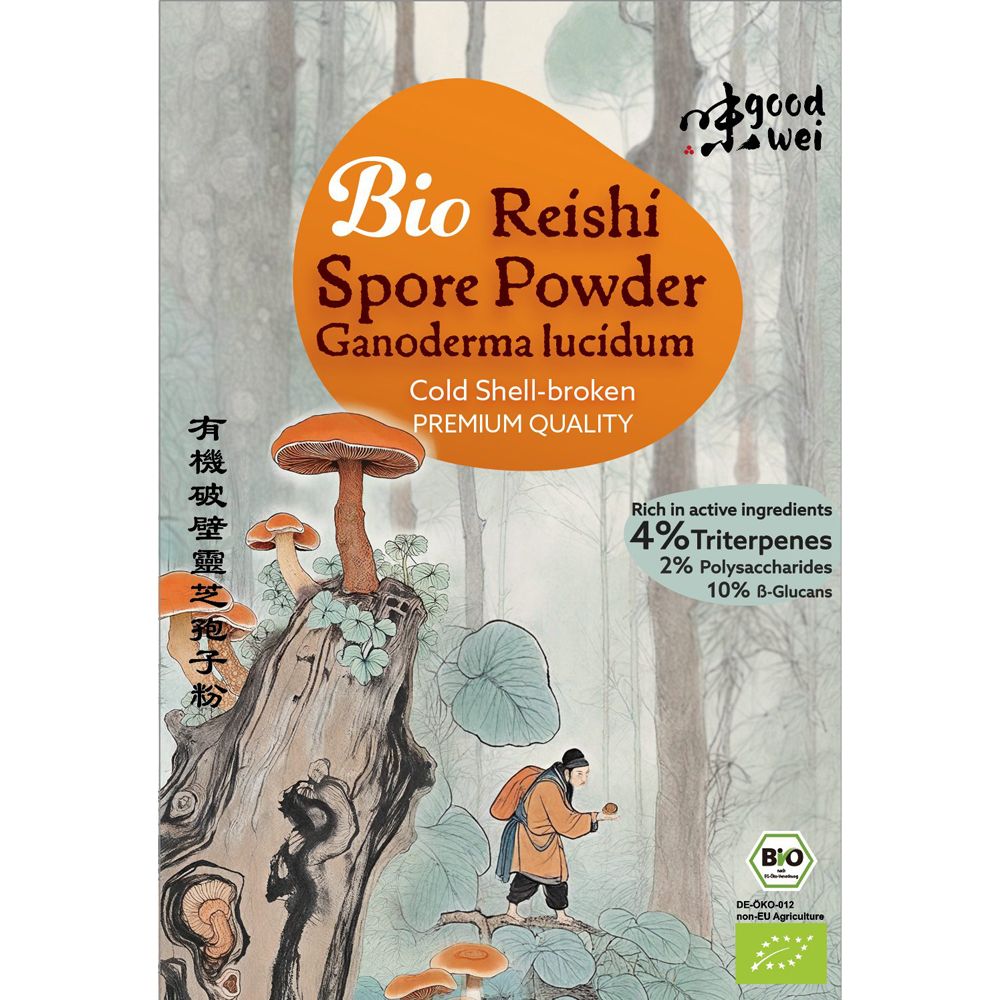 Good wei Biologisch Reishi sporenpoeder Ganoderma Lucidum