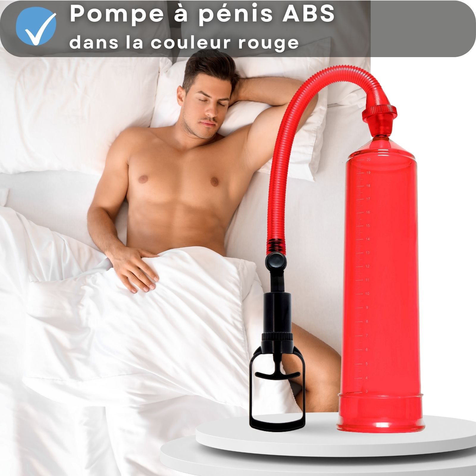 Lovelyness - pompe à pénis avec Poignée de pompe