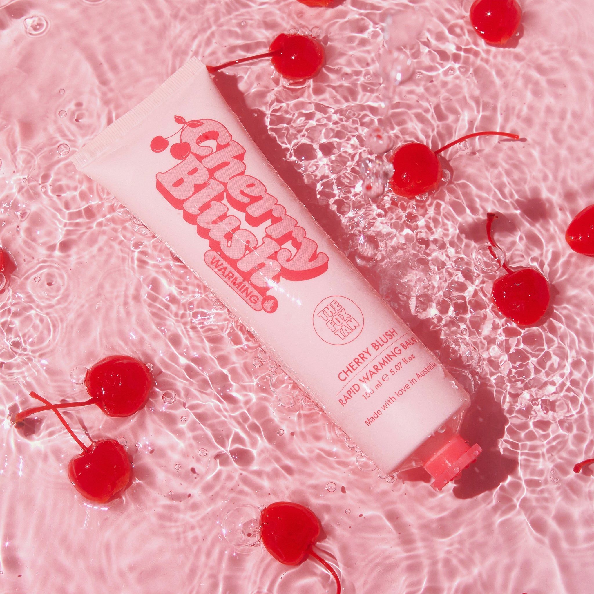 The Fox Tan Cherry Blush Rapid Warming Balm