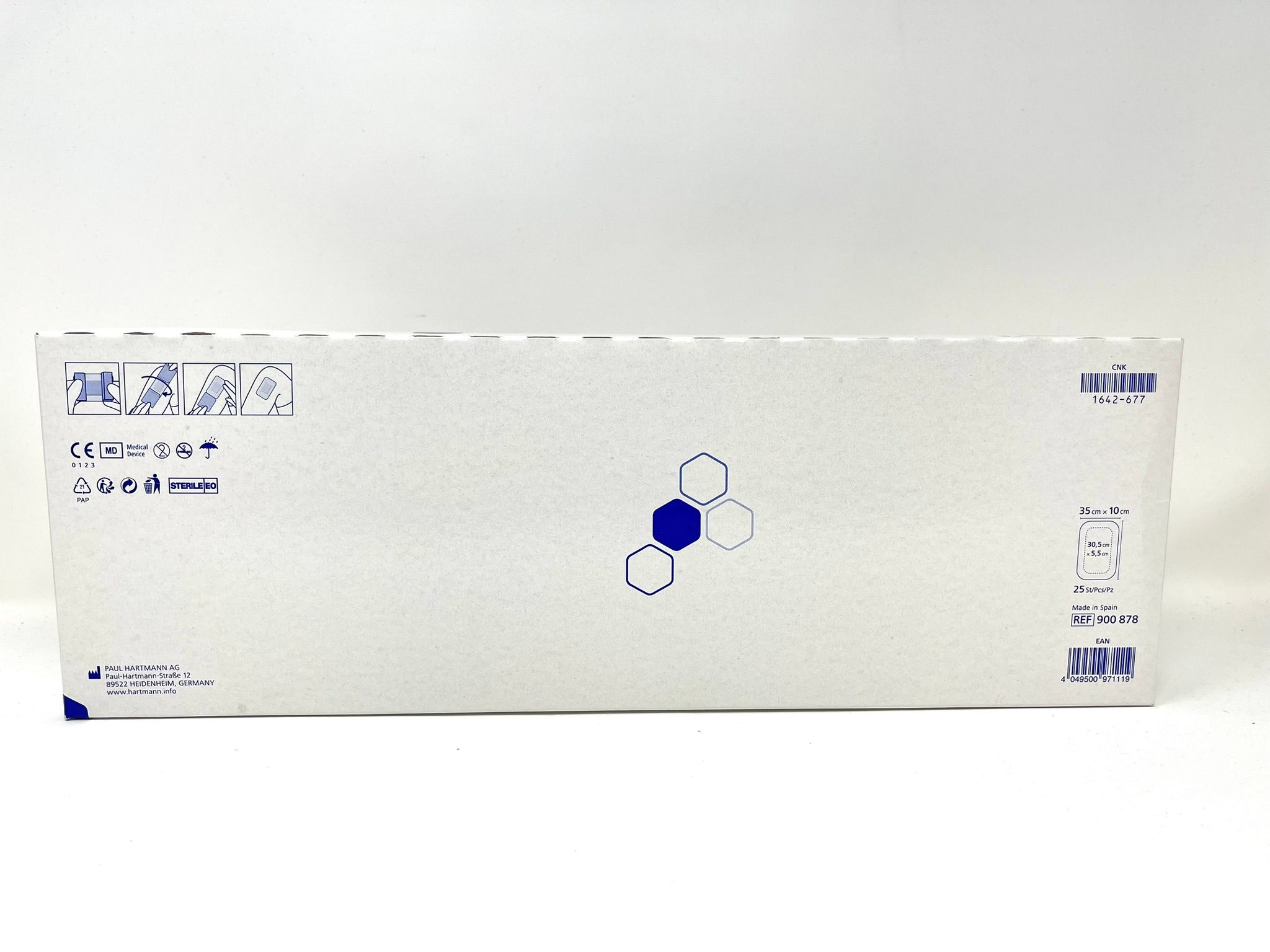 Hartmann Cosmopor E Steriel Verband 35 x 10cm 900878