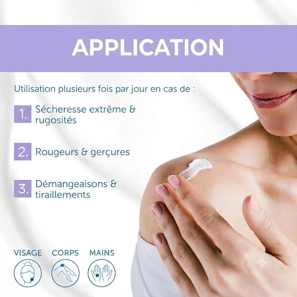 Mixa Crème SOS pour peaux sensibles et irritées, crème réparatrice contre les rougeurs