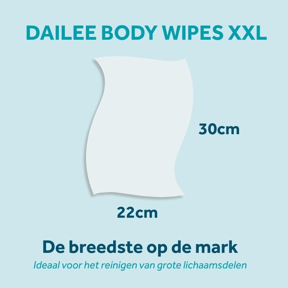 Dailee Vochtige Doekjes voor Volwassenen en Senioren XXL