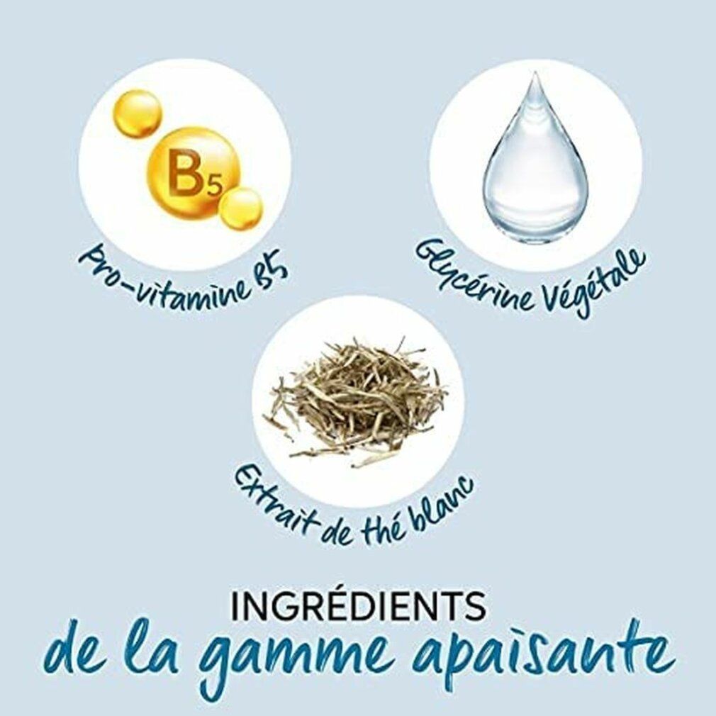 Ingrediënten van Wella Elements Kalmerende Shampoo: Pro-vitamine B5, plantaardige glycerine, witte thee extract.