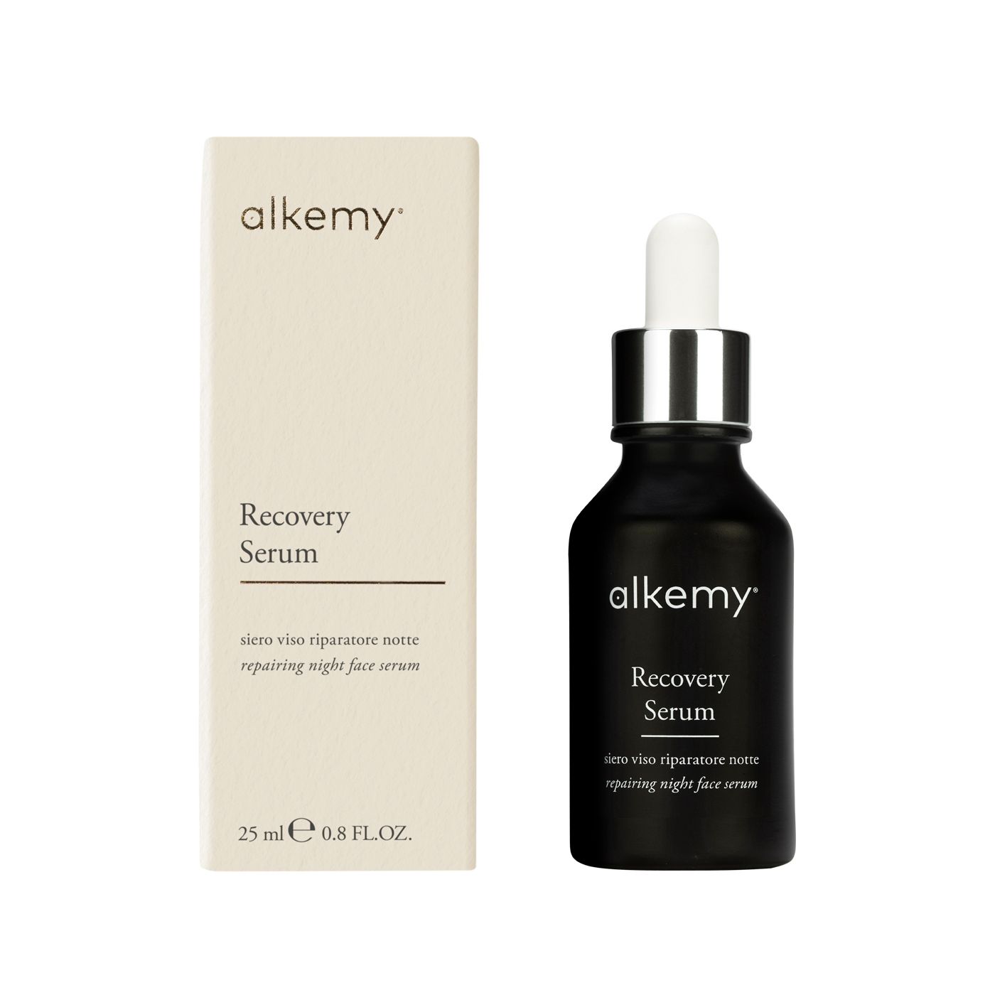 Alkemy Sérum Visage Nuit Anti-Âge, Action Régénérante Hydratante et Illuminatrice