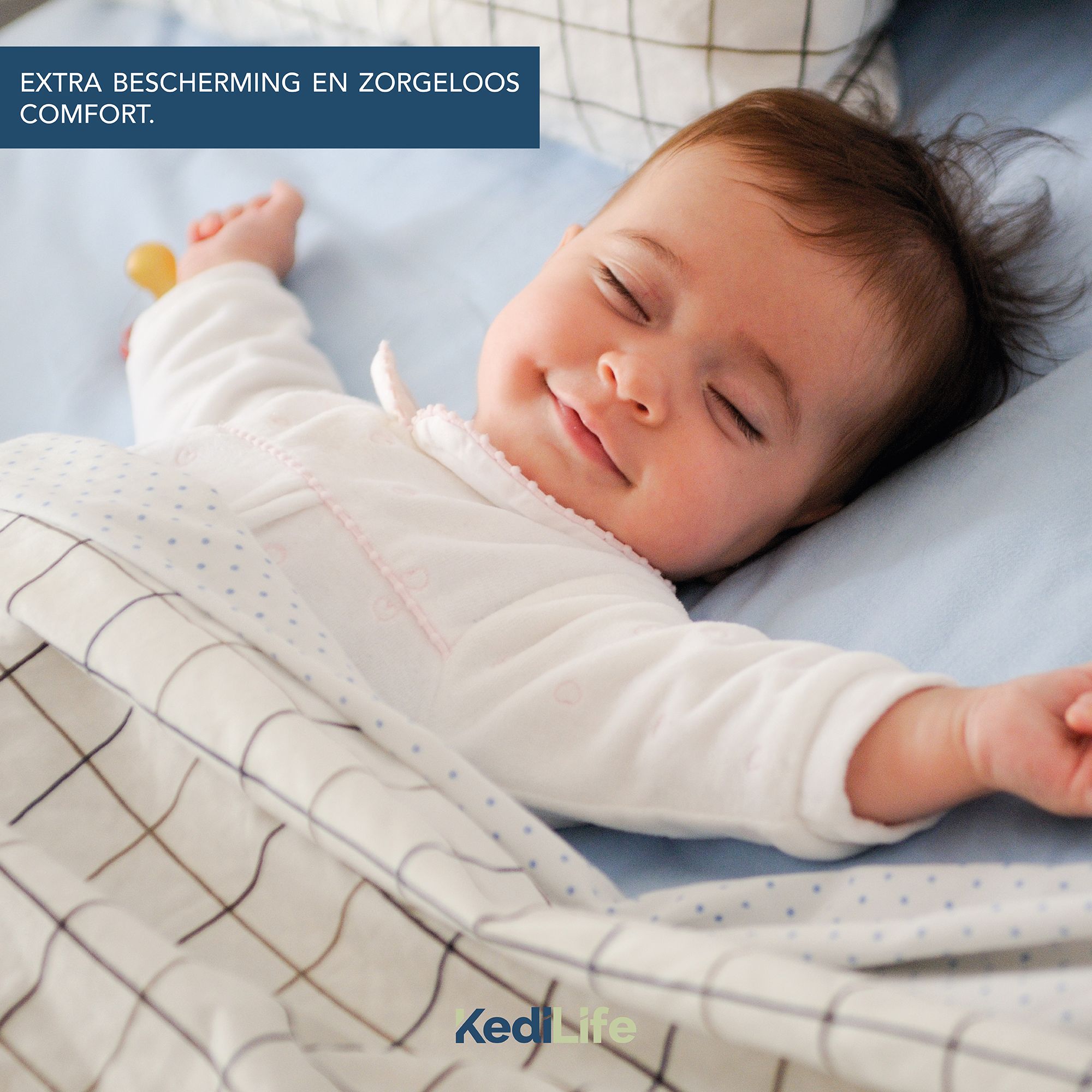 KediLife Wegwerp aankleedkussen voor baby's 40x60