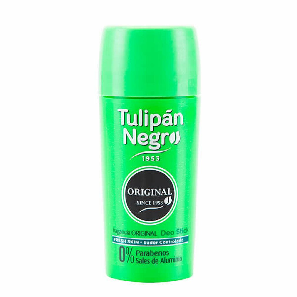 Déodorant stick vert Tulipán Negro, parfum Original, depuis 1953.