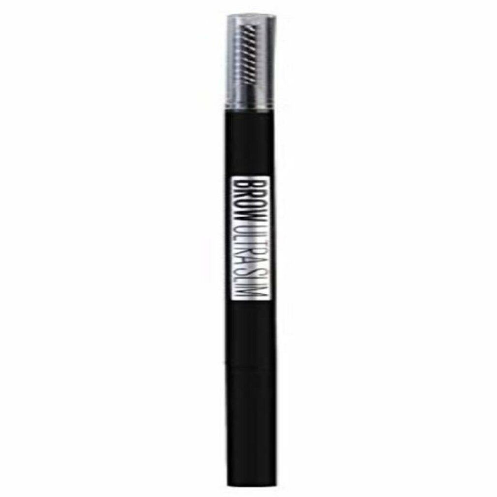 Crayon à sourcils noir avec applicateur.