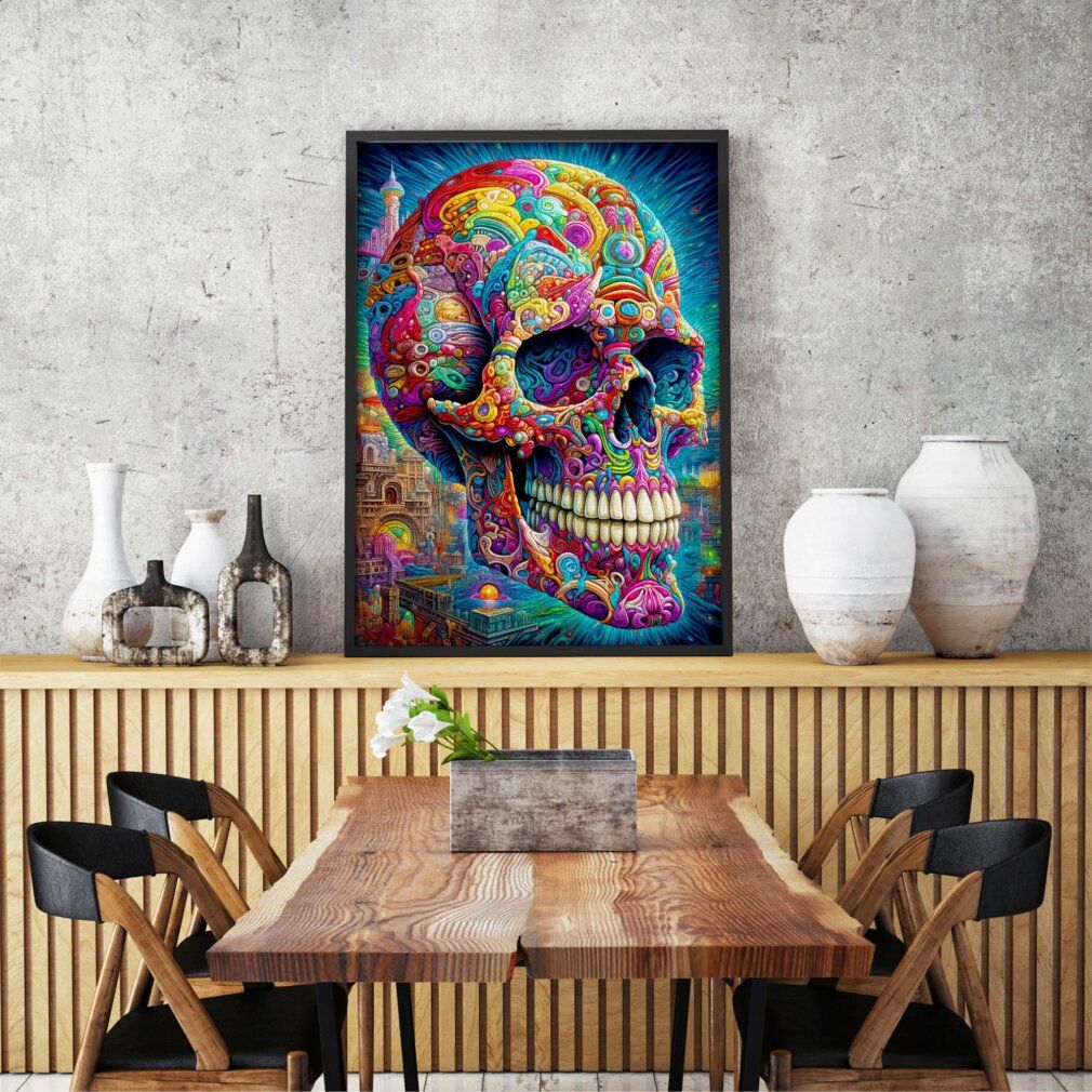 enjoy Puzzel Original Skull 1000 stuks