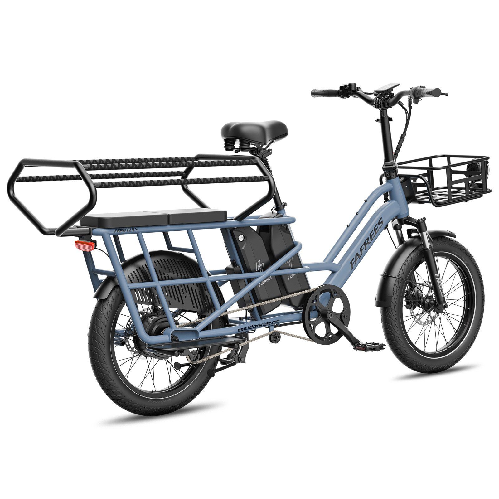 FAFREES FF20 CUV Vélo électrique modulable à longue queue – Double batterie 30 Ah