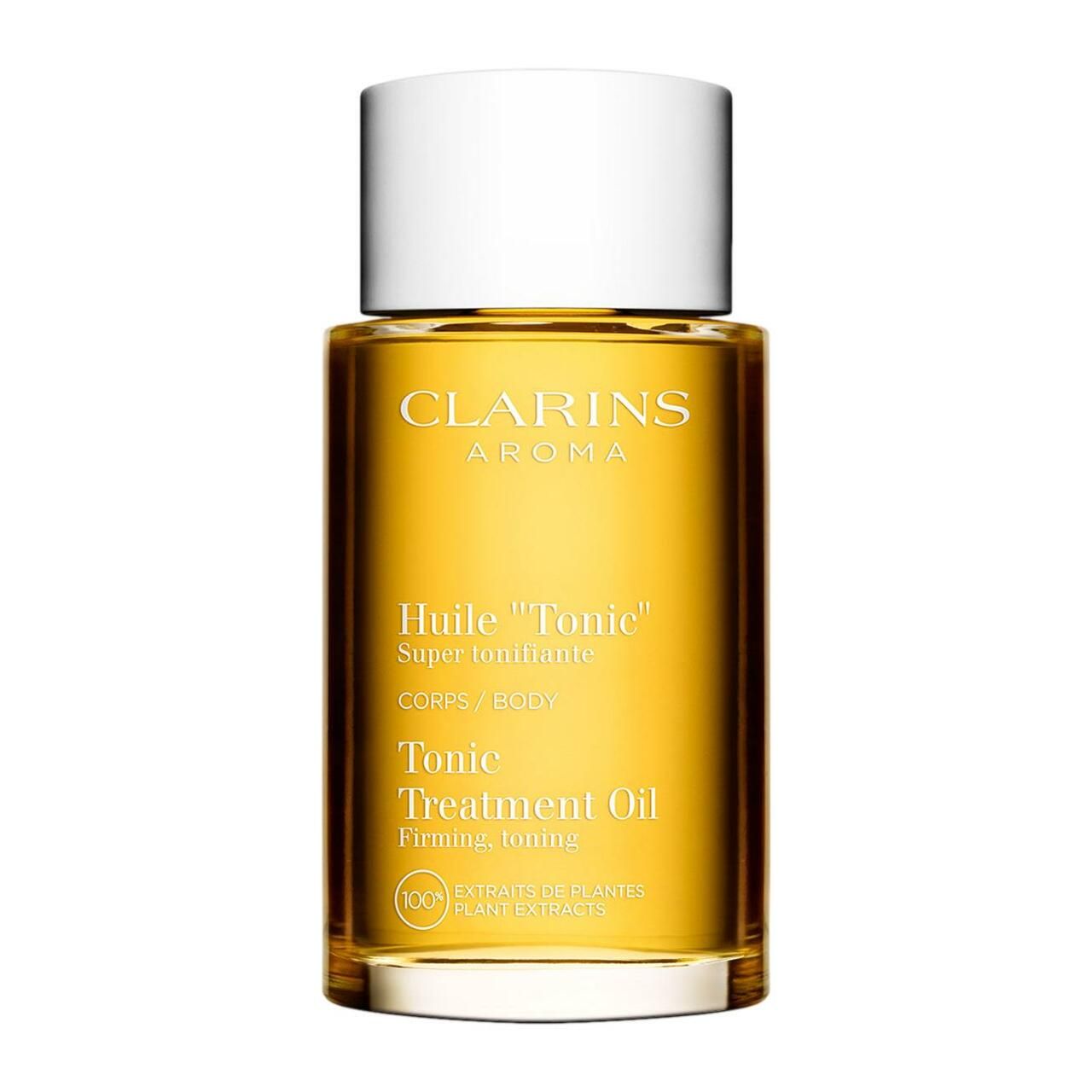 Clarins Huile Tonic, 100% pure plantenextracten.