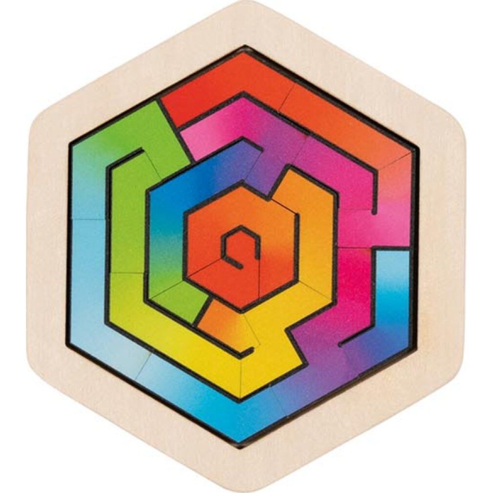 goki houten puzzel puzzel puzzel puzzel - cirkel 16 delen
