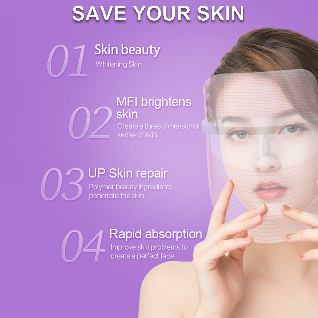 Erth skin london Masque LED 3 couleurs