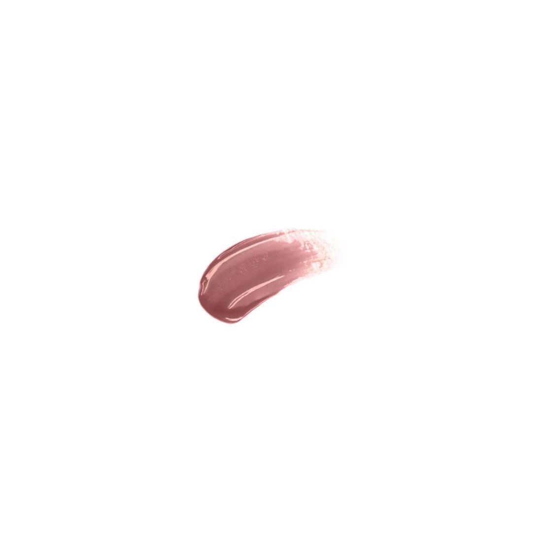 Ga-De Crystal Lights Lipgloss veeg. Roze tint op witte achtergrond.