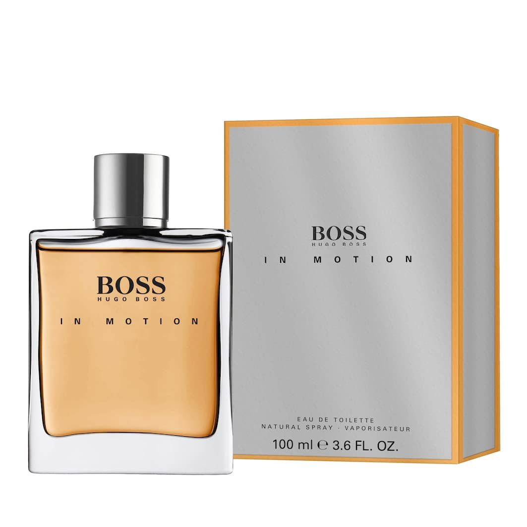 Hugo Boss In Motion Eau de Toilette flacon en verpakking.