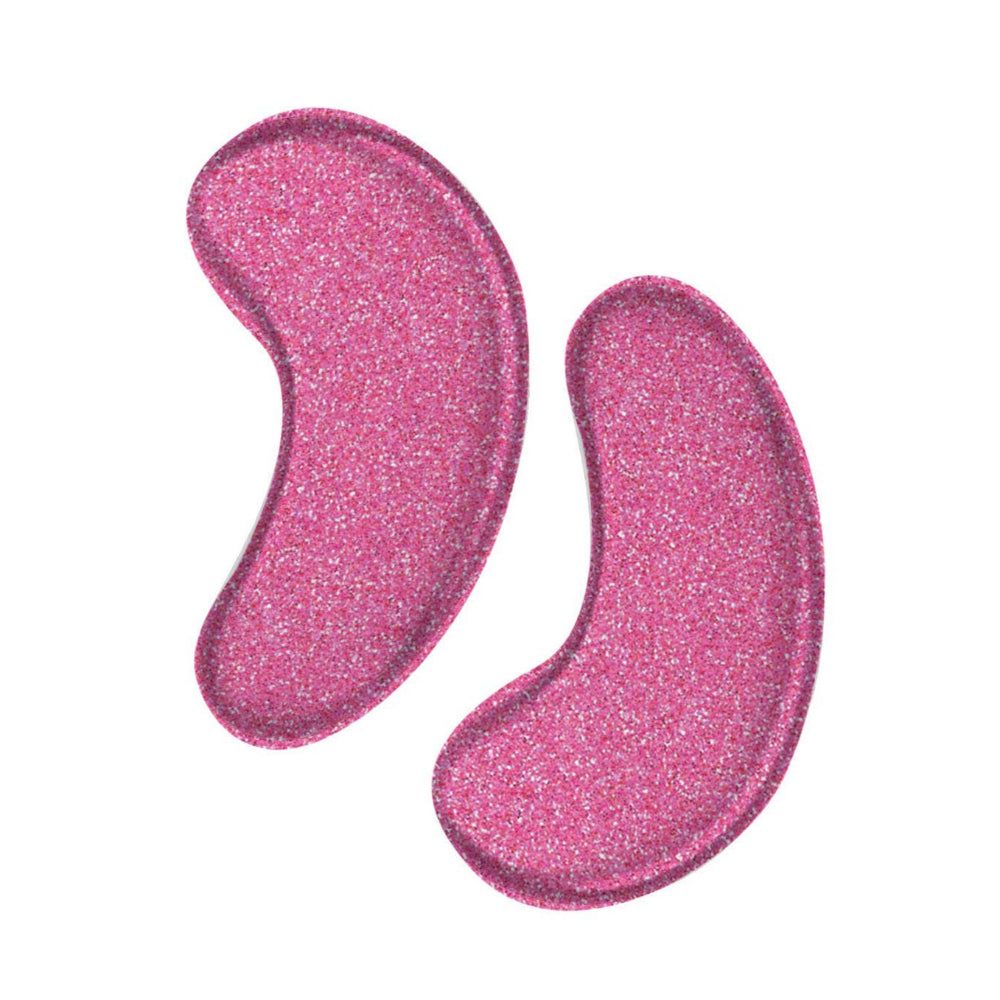 IDC Institute Patchs yeux pailletés – Rose