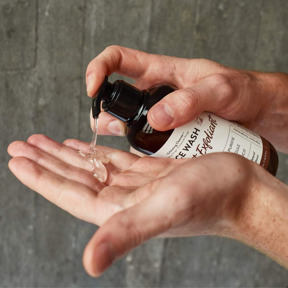 Monsieur BARBIER - Exfoliërende gezichts- en lichaamsreiniger voor mannen