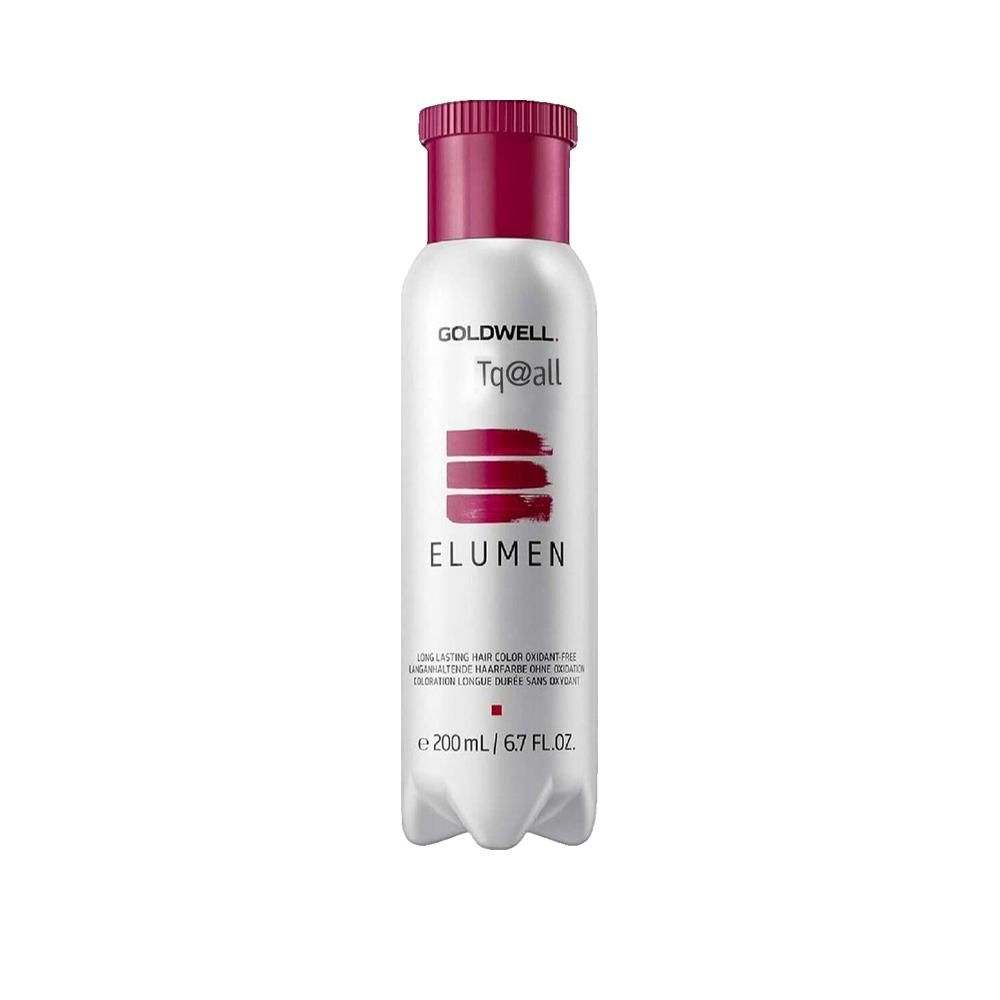 Goldwell Elumen TQ@all. Flacon avec bouchon rouge. Étiquette blanche avec nom du produit et volume : 200 ml.