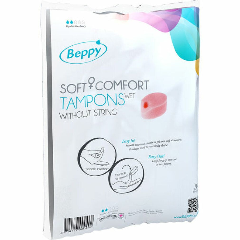 Beppy *WET* Soft + Comfort Tampons zonder touwtje