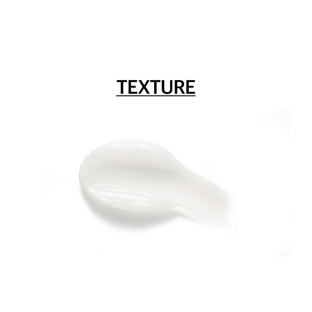 Produit blanc sur fond blanc. Représentation de la texture. Consistance crémeuse et lisse.