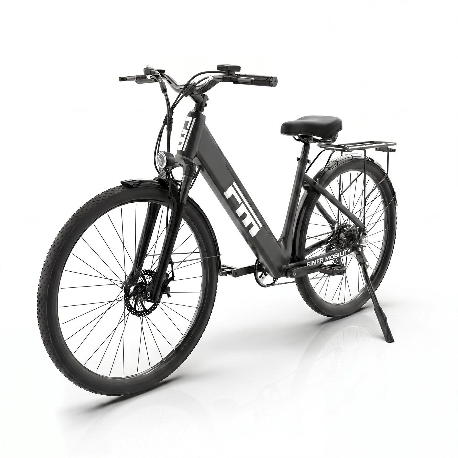 FM M2 E-bike voor woon-werkverkeer, 36V 250W motor, 36V 13Ah verwijderbare accu