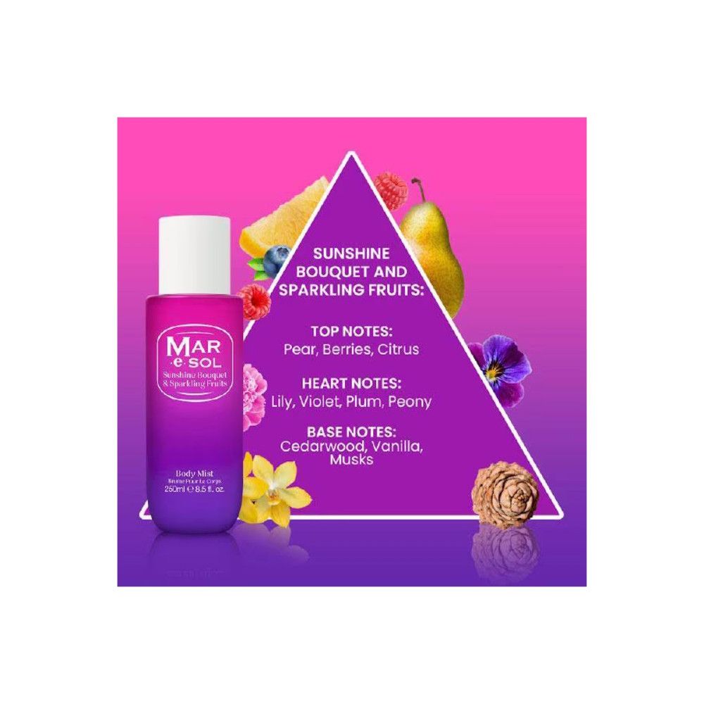 Mar E Sol - Brume Parfumée Sunshine Bouquet & Sparkling Fruits