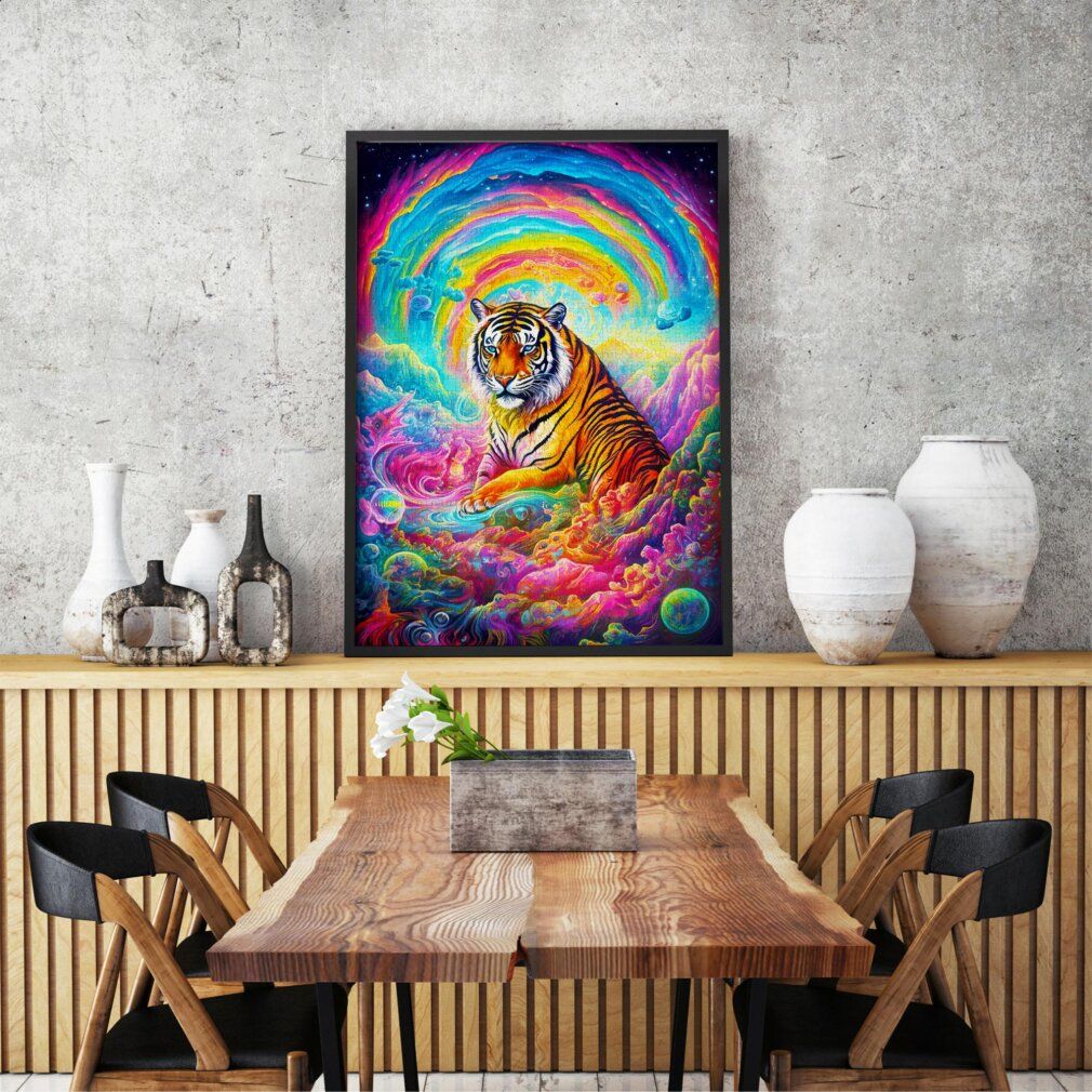 enjoy Puzzle là où règnent les tigres 1000 pièces