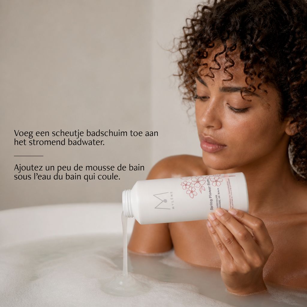 Mylène Spring Flower Bath Foam | Mild badschuim