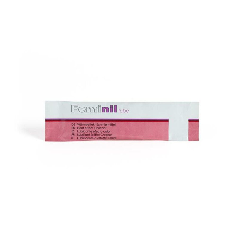 Feminil Lube Monodose Stick. Lubrifiant à effet chauffant.