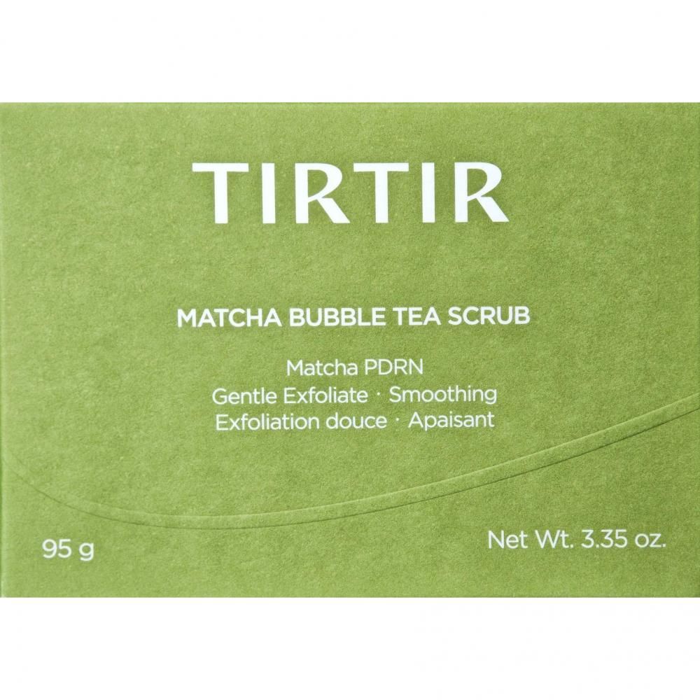 TIRTIR Matcha Bubble Tea Peeling – zachte peeling met matcha & konjac