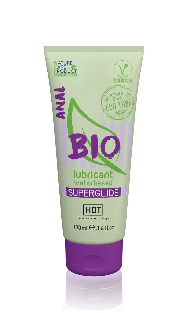 Lubrifiant BIO Anal Superglide, à base d'eau, tube 100ml.