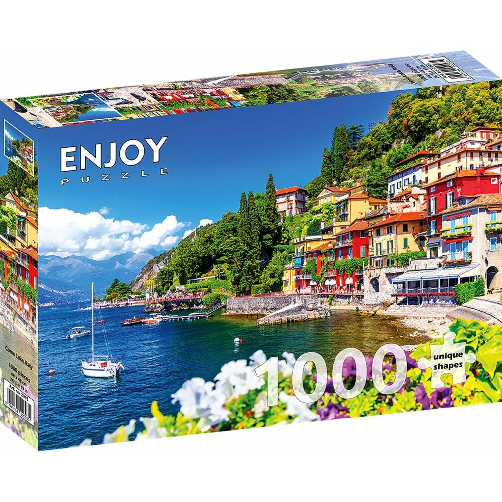 enjoy Puzzel Comer Lake, Italië 1000 stuks