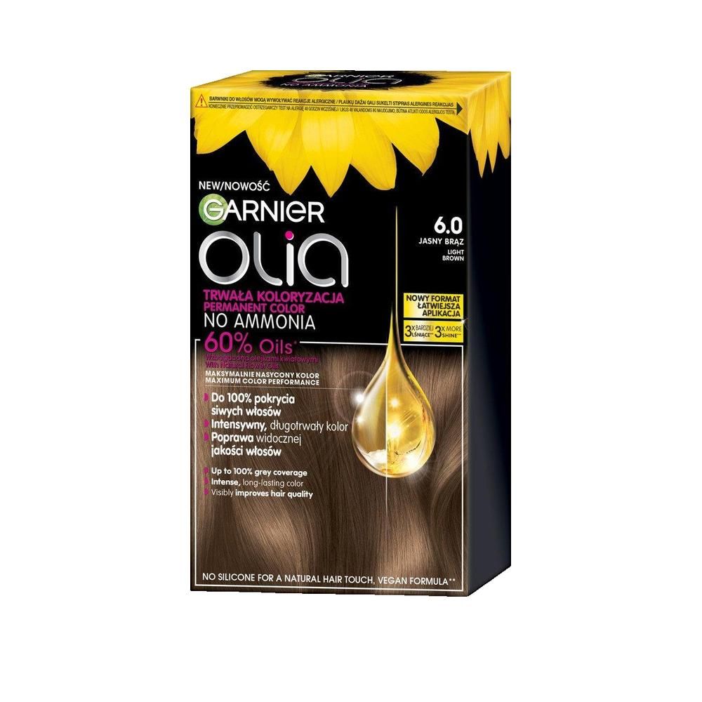 Garnier Olia Teinture cheveux châtain clair sans ammoniaque