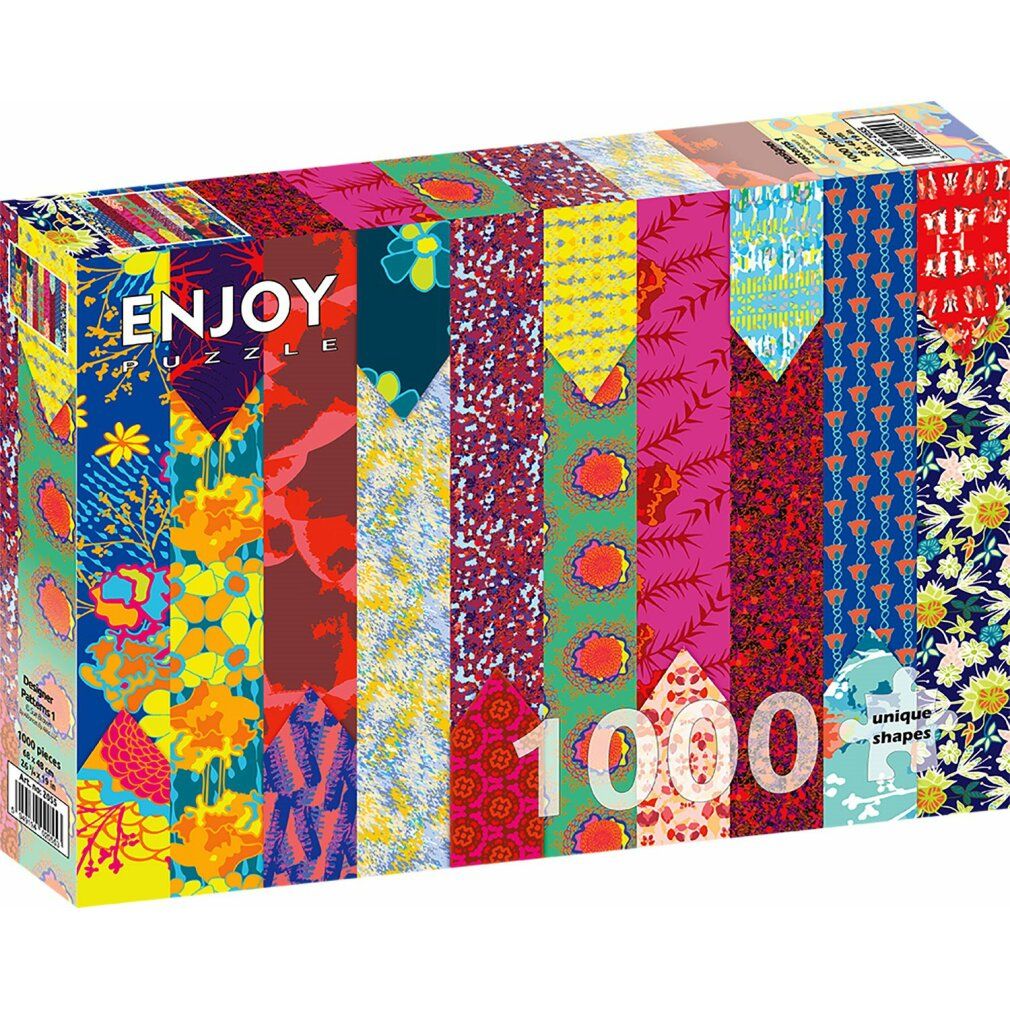 enjoy Puzzel Design Patronen No.1 1000 stuks