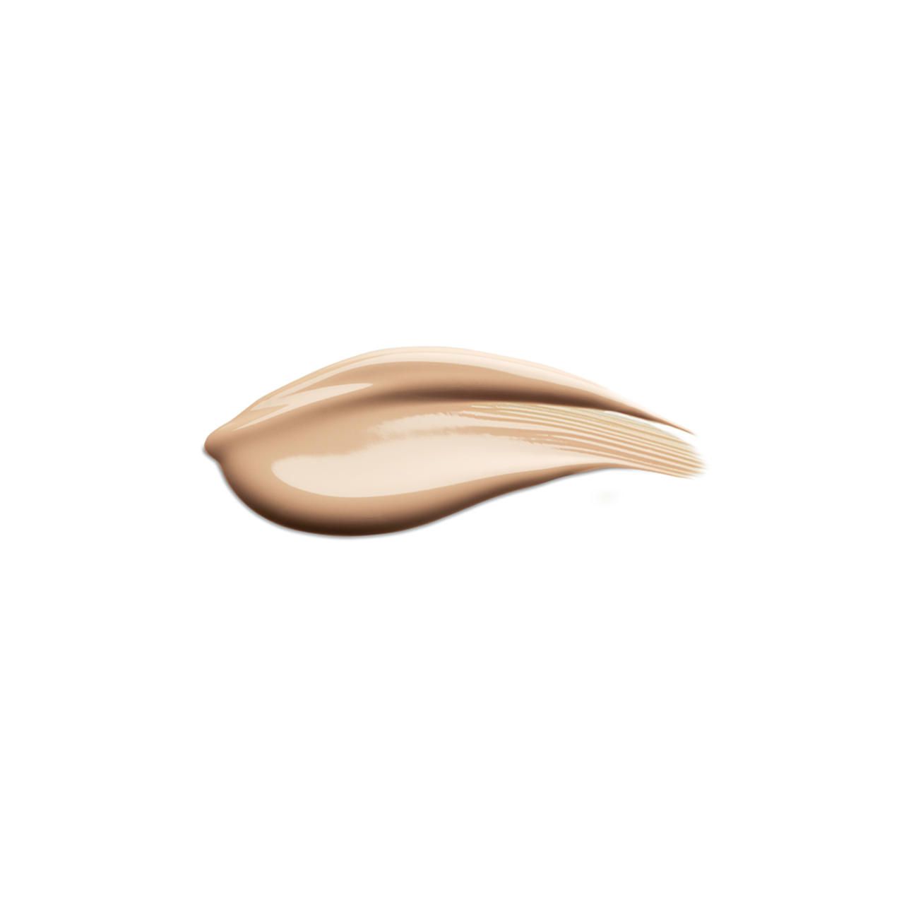 Nuance beige sur fond blanc. Échantillon de produit.