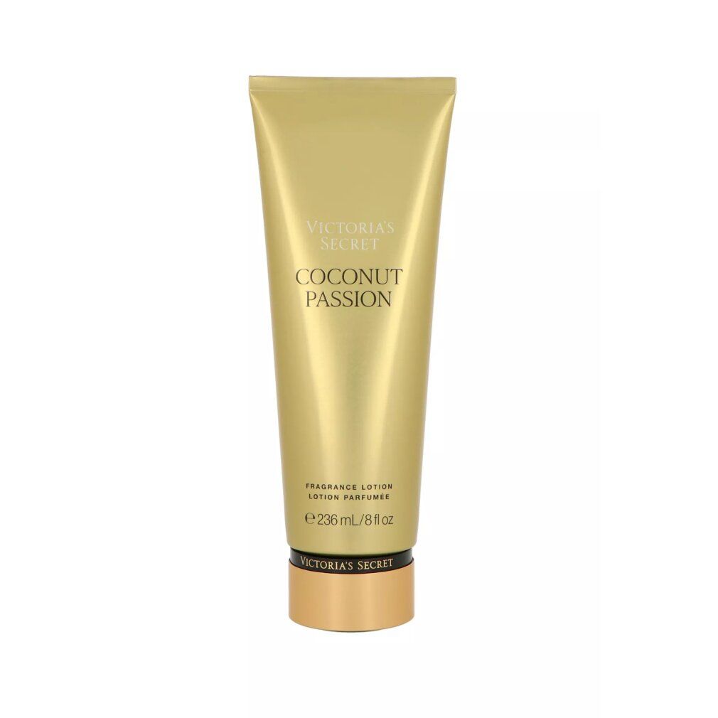 Victoria's Secret Coconut Passion Fragrance Lotion in gouden tube.