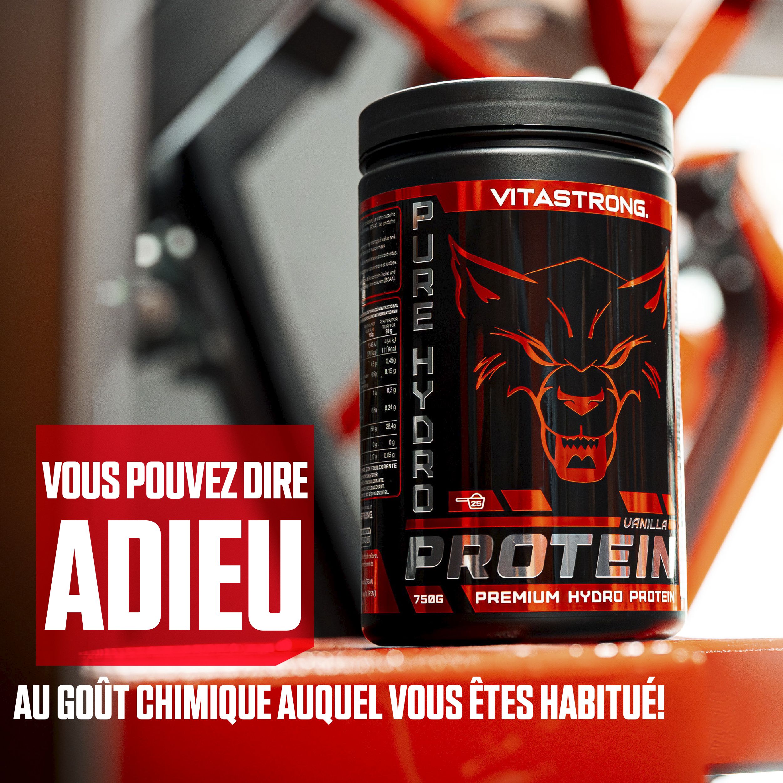 Vitastrong Pure Hydro Protein - Vanille