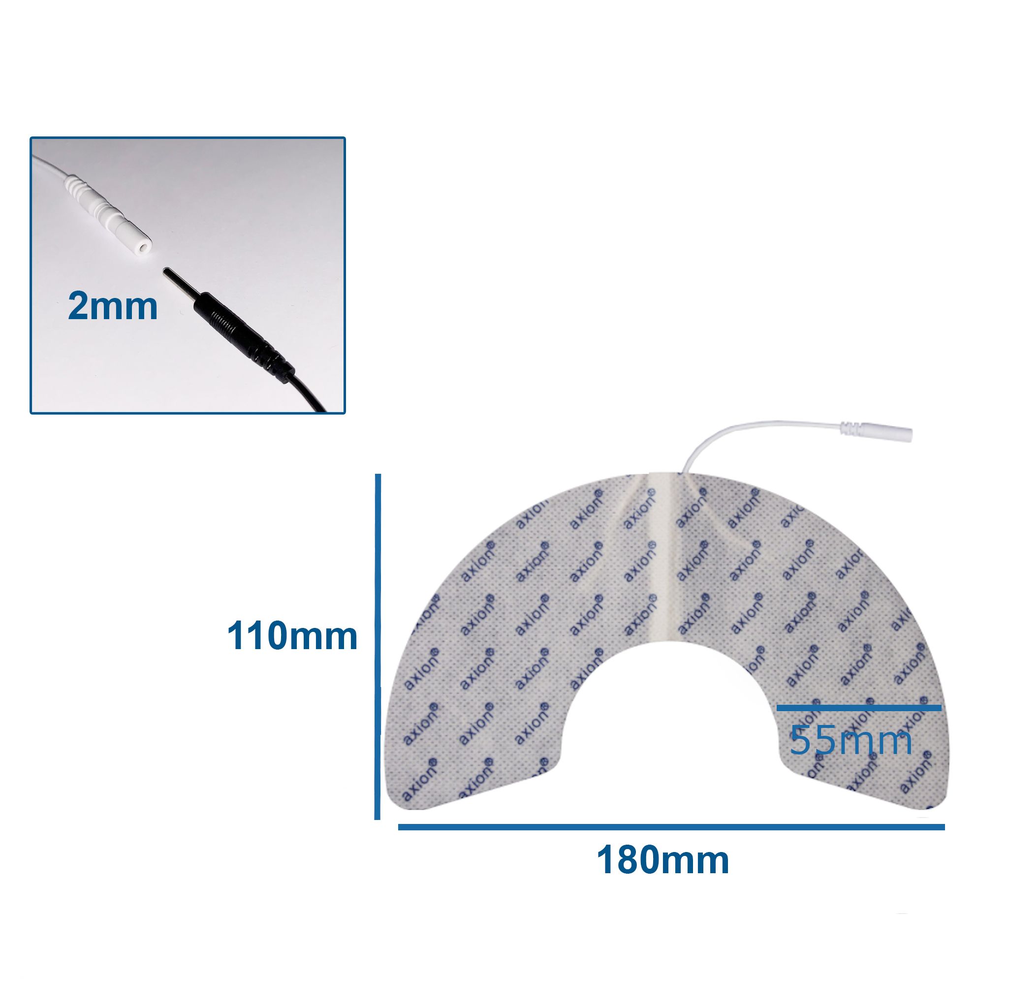 axion® zelfklevende knie-elektroden