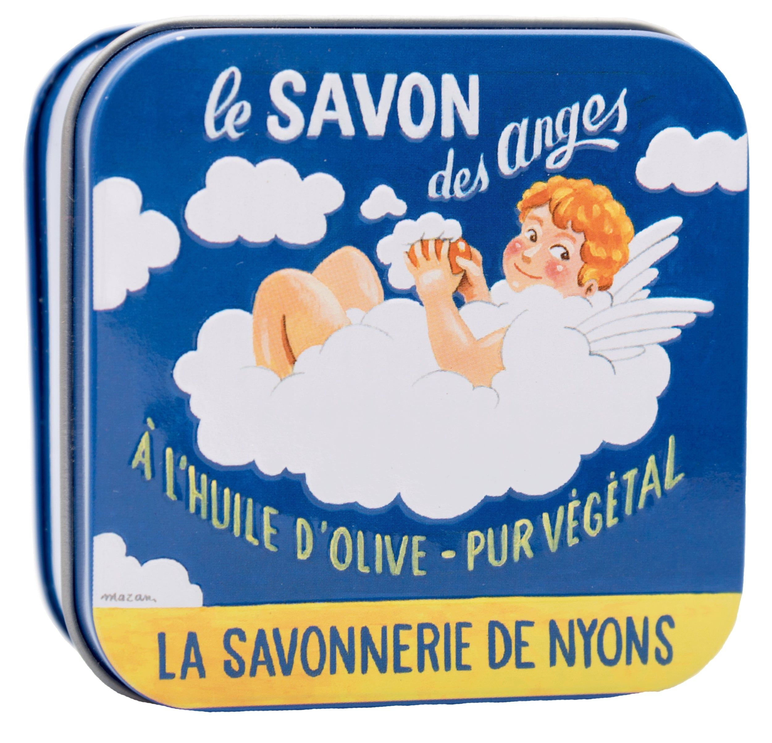 La Savonnerie de Nyons - Metalen doosje met zeep "Engel"