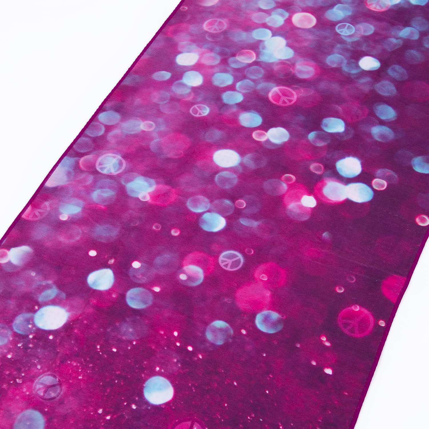 bodhi GRIP² Yoga Handdoek Art Collection, aubergine