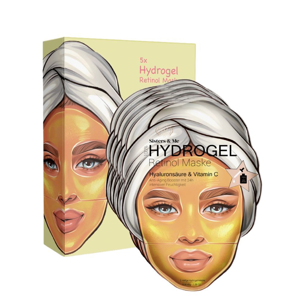 Sisters & Me Anti-Aging Hydrogelmasker met Retinol