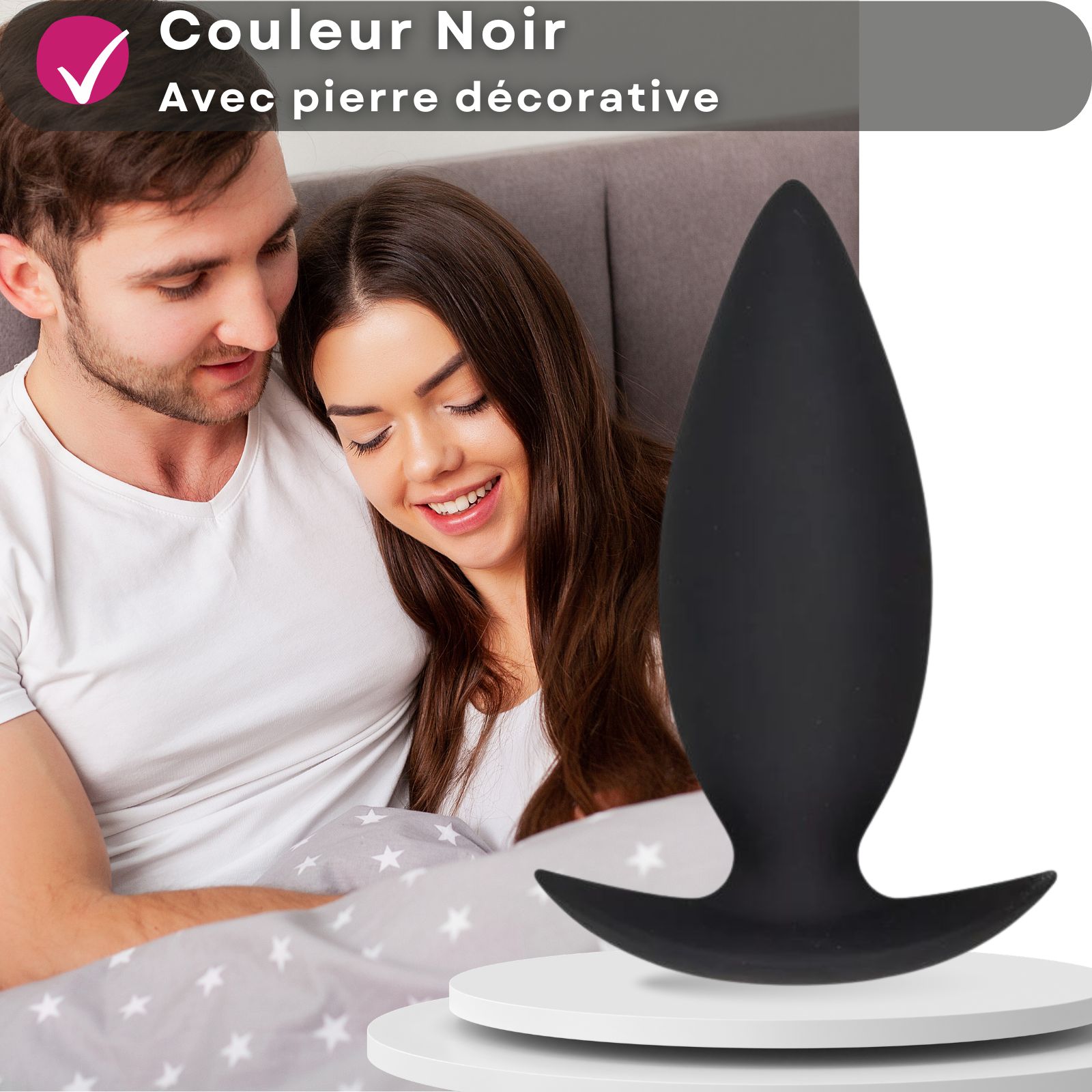 Lovelyness- Plug anal en silicone - Kit d'entraînement « Advanced »